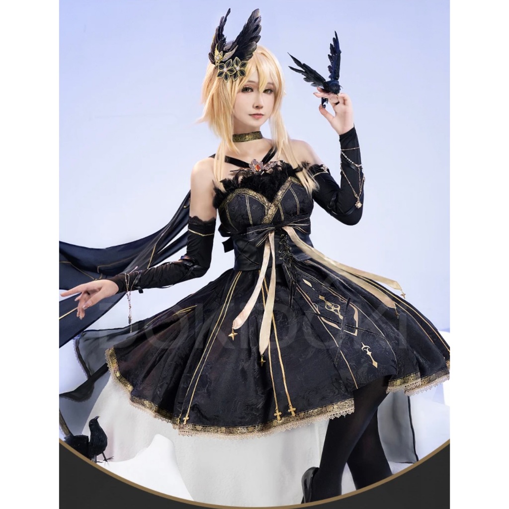 Lumine Doujin Cosplay Game Genshin Impact Cosplay Costume Halloween Cosplay Traveler Lumine Lost Aby
