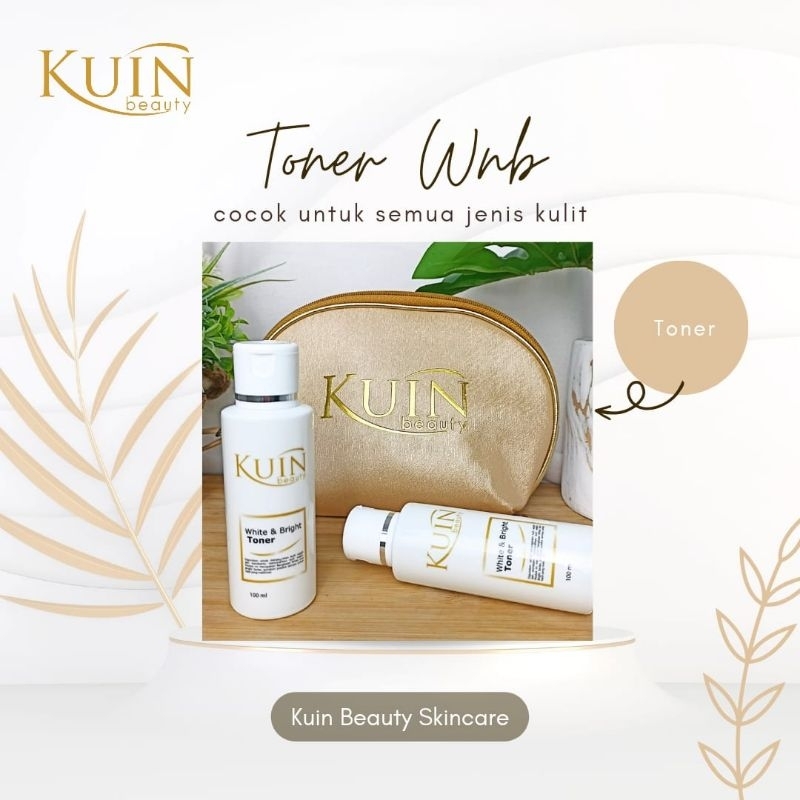 Kuin Beauty Toner | Skincare Aman untuk Ibu Menyusui,Ibu hamil & Remaja 15+ | Skincare BPOM