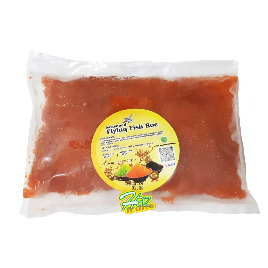 Tobiko Orange Flying Fish roe 250 gr