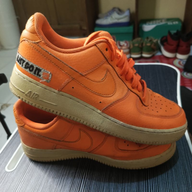 AF 1 LOW TOTAL ORANGE JUST DO IT LIMITIED EDITION