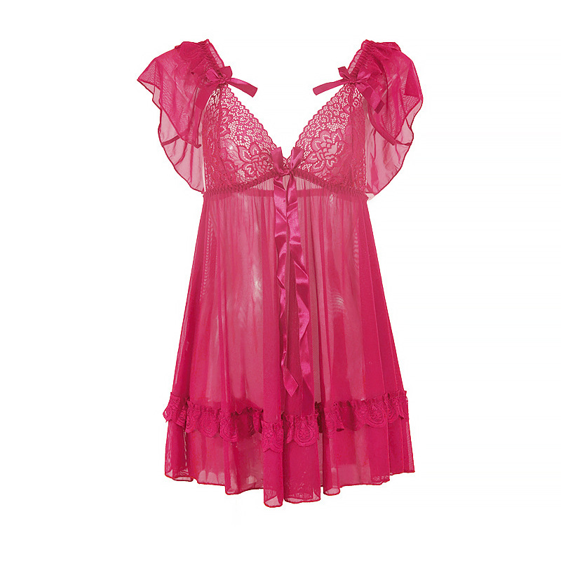 LindaGalz - Pakaian Tidur Wanita Dewasa / Lingerie Big Size Jumbo 0931-RED 0992