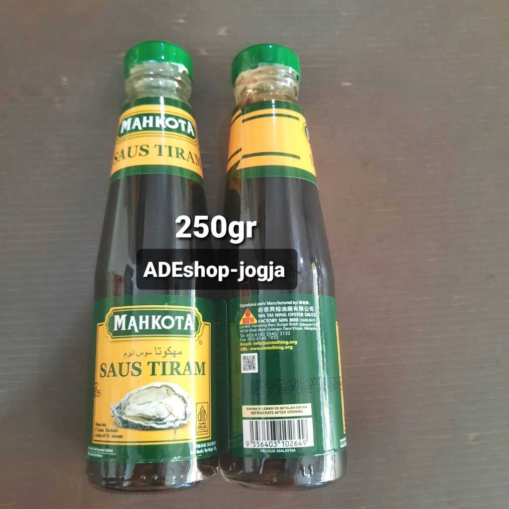 

saus tiram Mahkota 250 gr STH oyster sauce sin tai hing saos