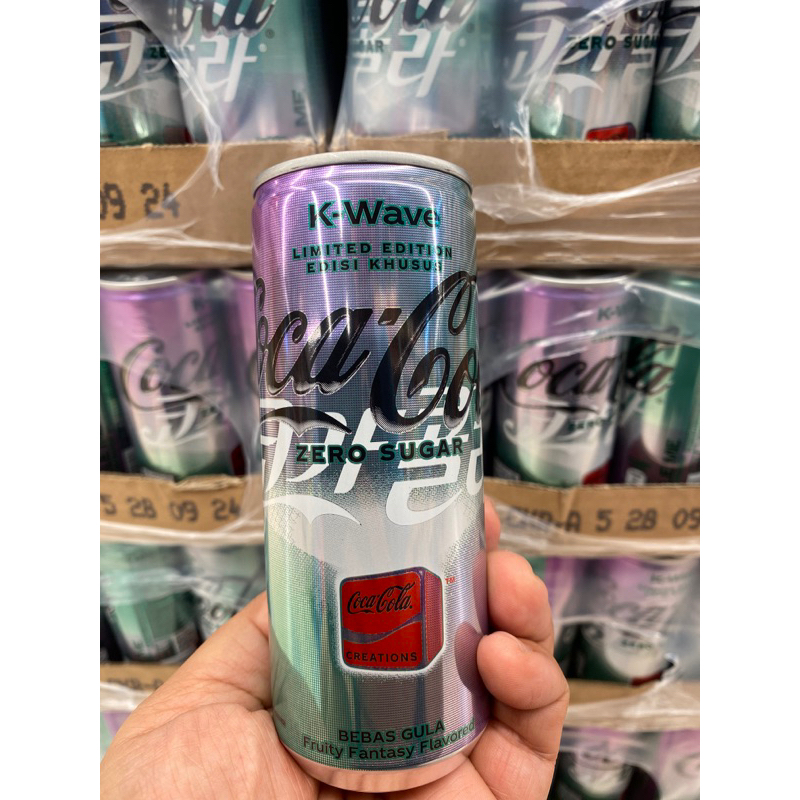 

Coca Cola K-Wave Zero Sugar 250 ml Limited Edition
