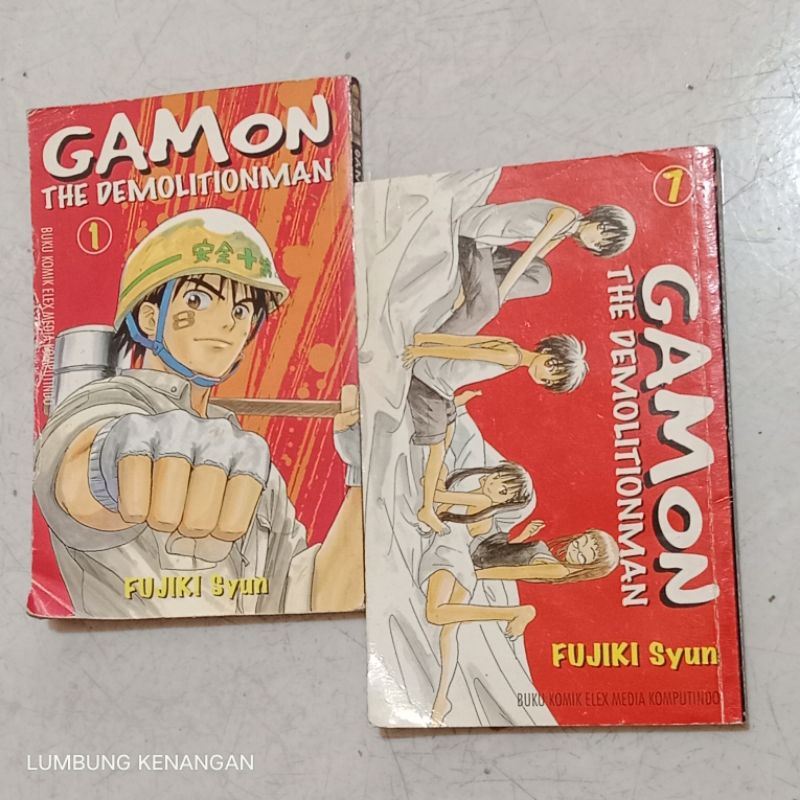 Komik Gamon the demolitionman Bekas