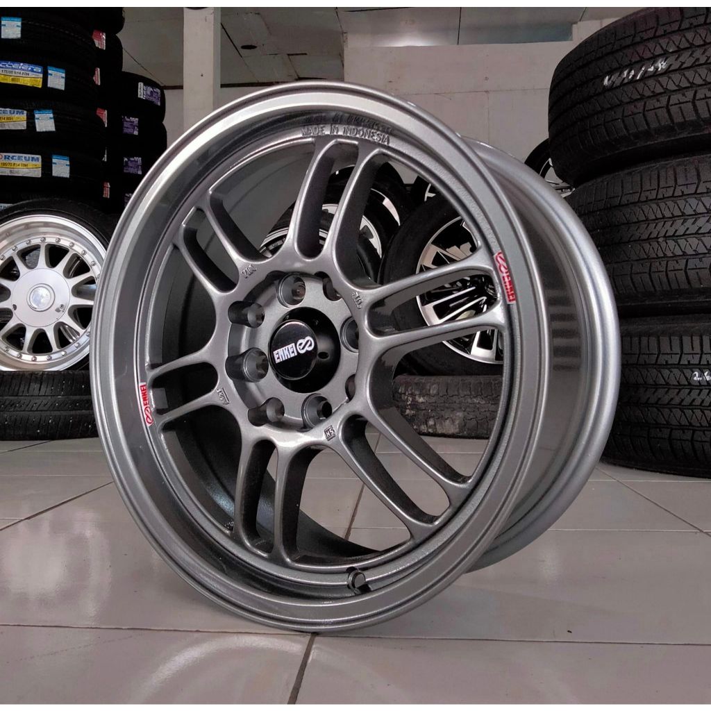 velg enkei rpf1 ring 15 lebar 6,5 et40 velg mobil brio,mobilio.freed.calya.sigra.avanza r15