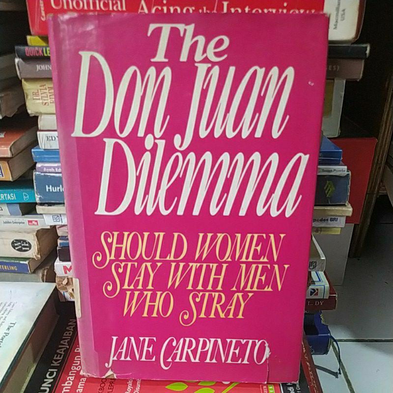 The don juan dilema - jane carpineto