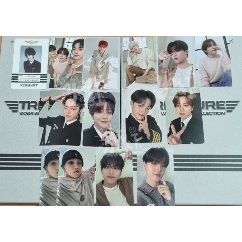 welcoming collection treasure 2024 welcol hyunsuk yoshi jaehyuk pob haruto jeongwoo doyoung junghwan