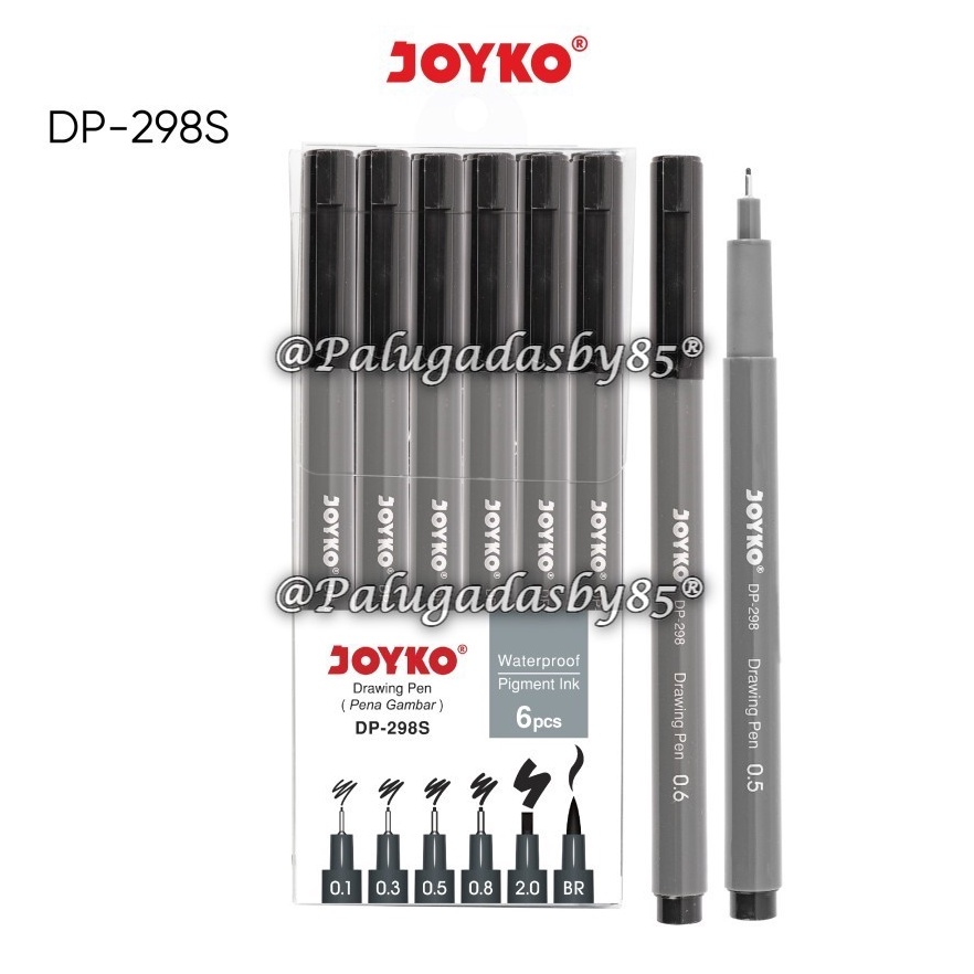 

1 Set Isi 6 Pcs GROSIR Drawing Pen JOYKO DP298S Drawing Pen Pena Gambar Joyko DP298S Drawing Pen Joyko DP298 S Joyko DP298S Joyko DP 298 S ART D3G6