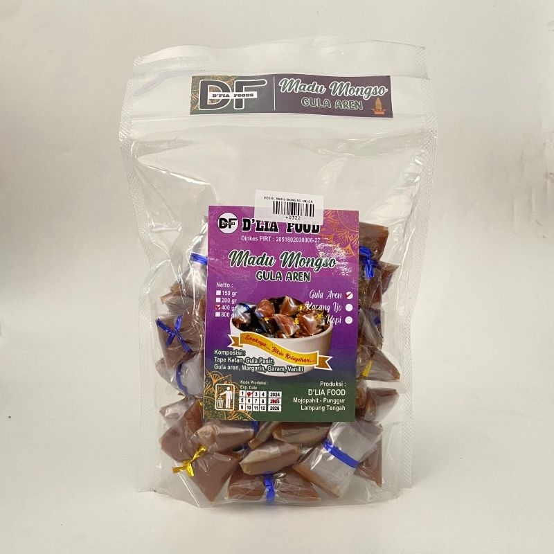 

D'Lia Food Madu Mongso Gula Aren 400 Gram dodol