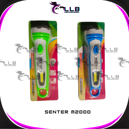 [LLB] Senter M2000 / Senter tangan LED Putih Terang