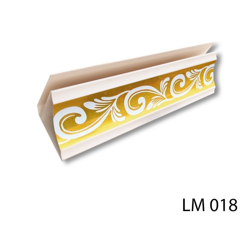 Lis besar dinding plafon pvc panajang 4meter