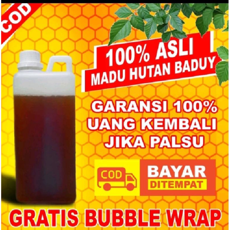 

MADU ASLI MADU MURNI 1KG MADU ALAMI MADU BADUY RAW HONEY