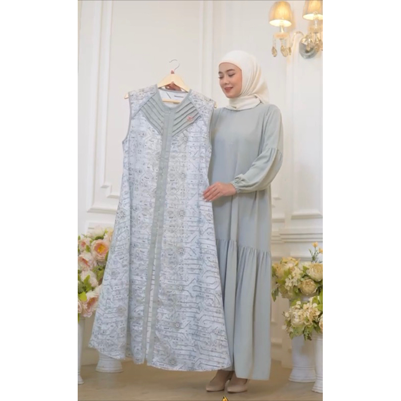 GAMIS DRESS OUTER BY BALIMO ORIGINAL TERBARU // SERIES  SONIA
