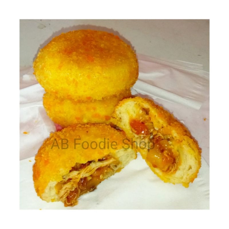 

Roti goreng isi ayam bolognese Frozen 2pcs free saos