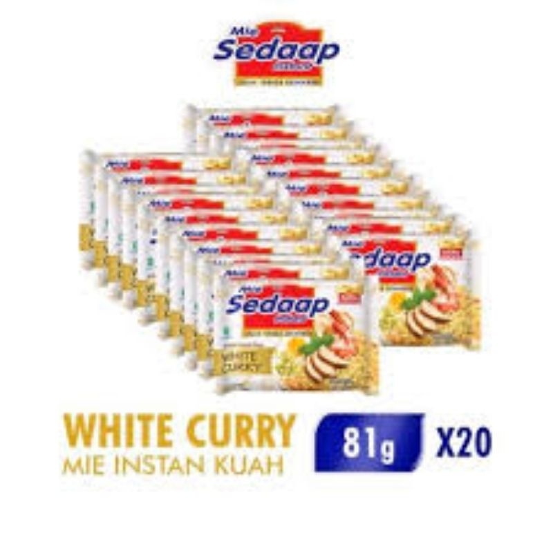 

Mie Sedaap White Curry 1 Dus isi 40pcs