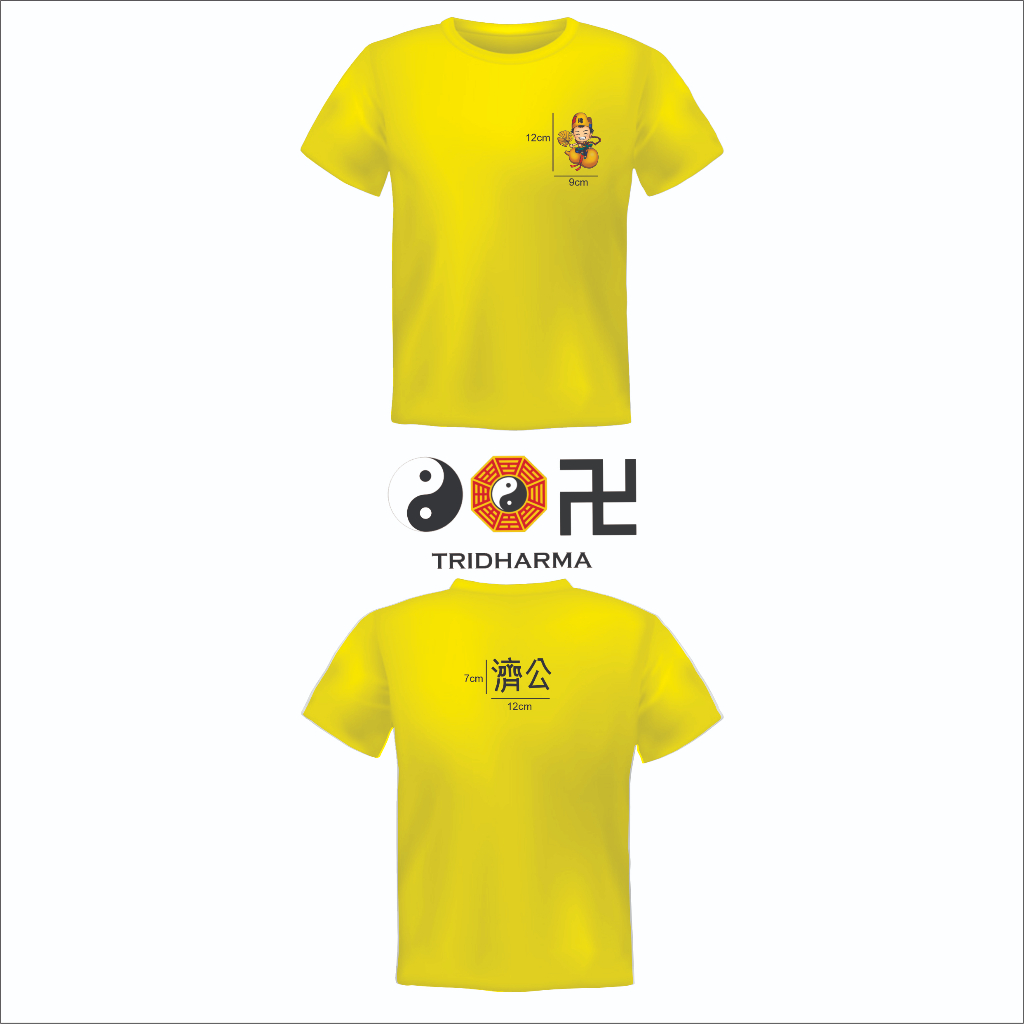 Baju kaos sablon dewa chikung