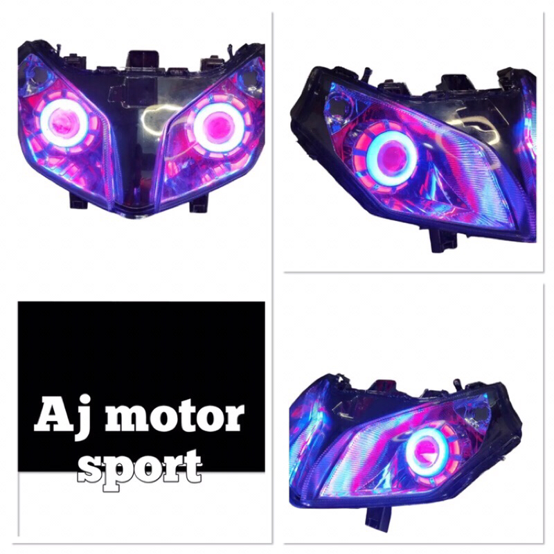 Reflektor lampu depan vario 110 techno projie