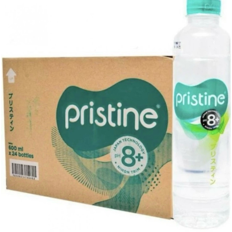 

Pristine Air Mineral Ph 8,6+ 600 ml 1 Karton isi 24 Botol