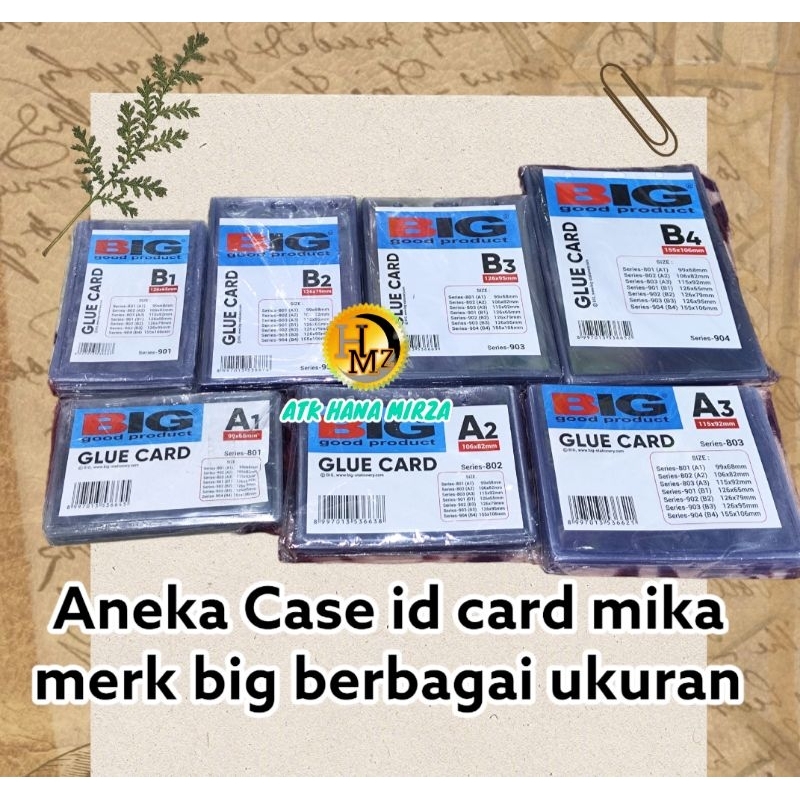 

Case id card mika merk Big seri A dan seri B