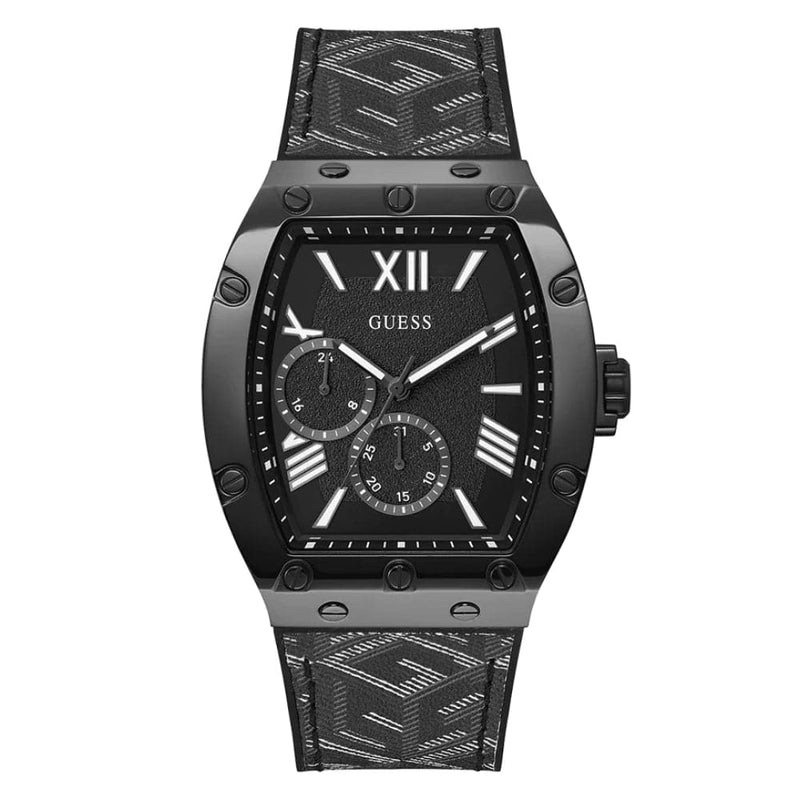 GUESS GW0645G2 Jam Tangan Pria Analog FALCON-Black Original