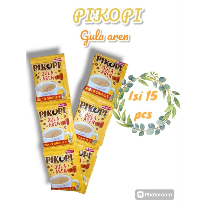 

Pikopi gula aren 15 sachet × 20 gr [HARGA 1 RENTENG] kopi gula aren / pikopi / kopi / kopi nikmat