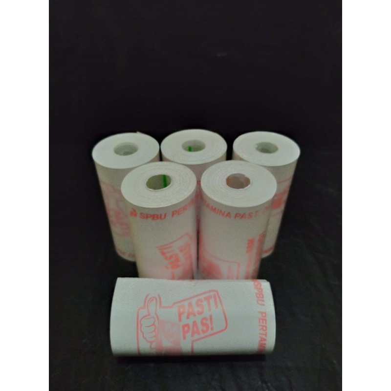 

10pcs kertas struk kasir logo pastipas 58x30mm termurah