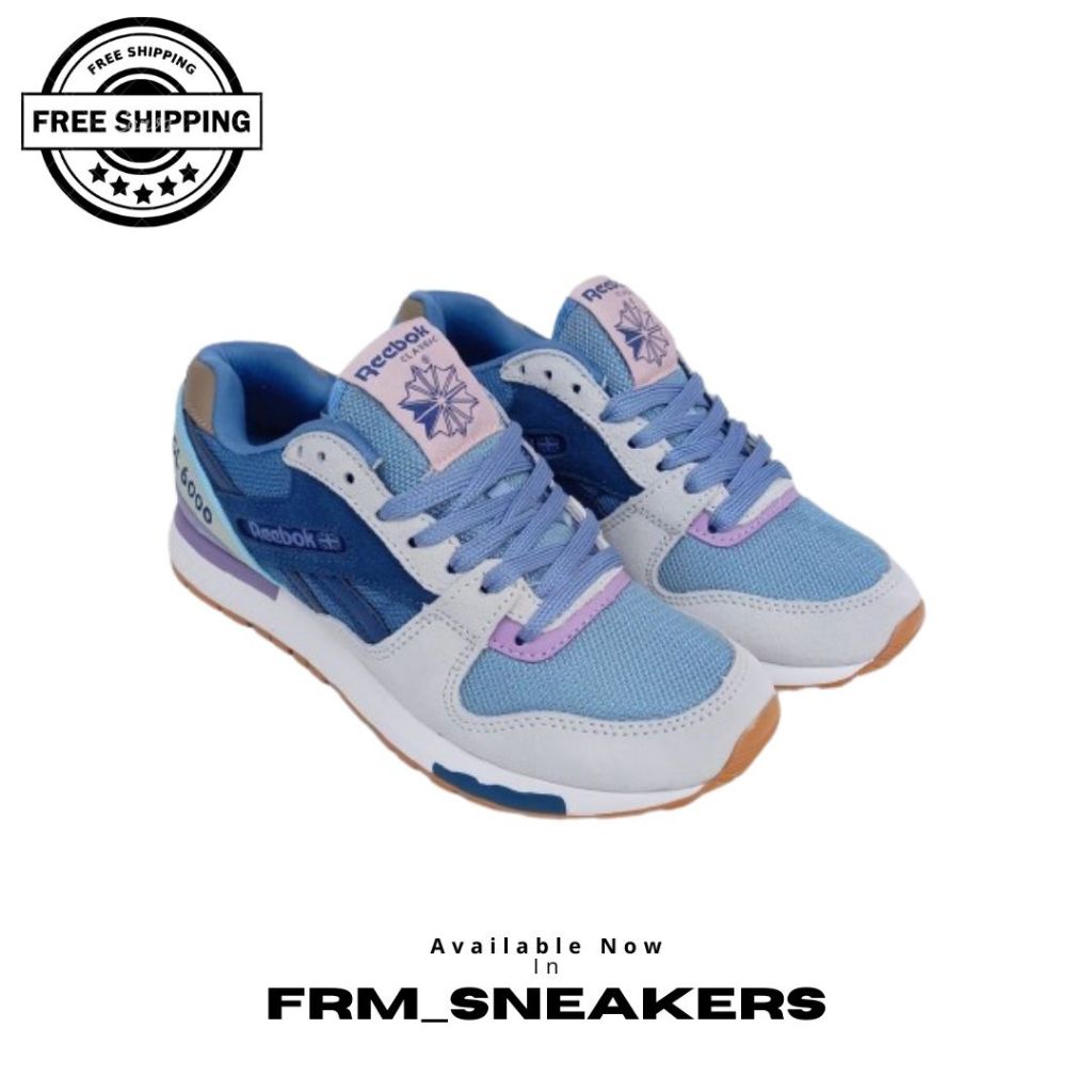 Reebok GL6000 Purple100% Original