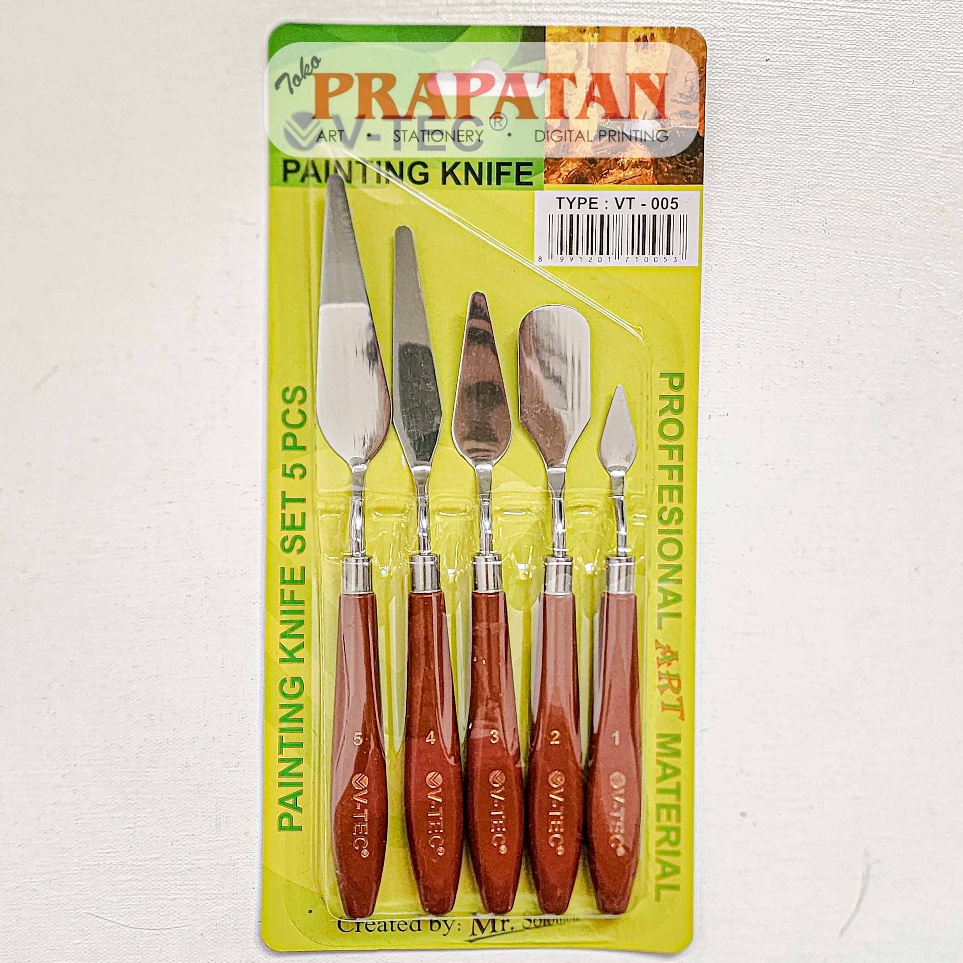 

VTEC Painting Knife Set VT5 Pisau Palet Set ART T2P9
