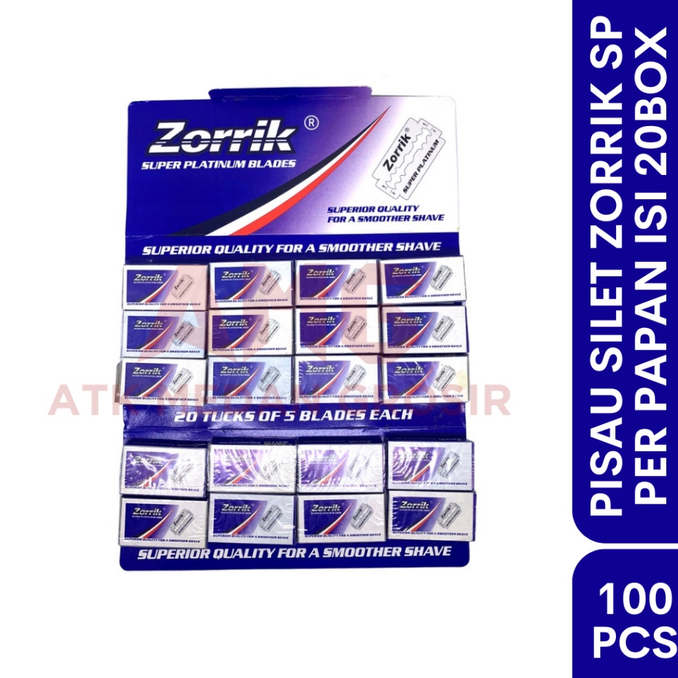 

SILET ZORRIK SUPER PLATINUM PER PAPAN ART B3P3