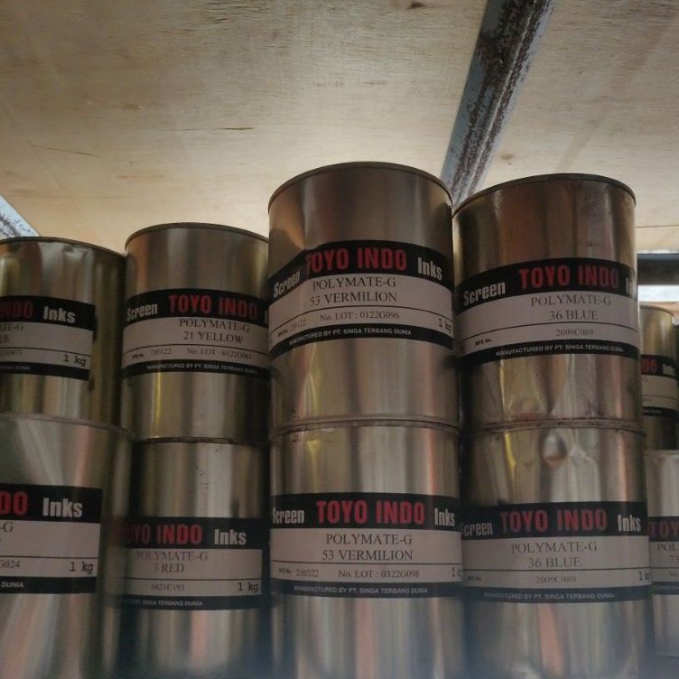 

Tinta sablon plastik Toyo Polymate 1kg ART E8M5