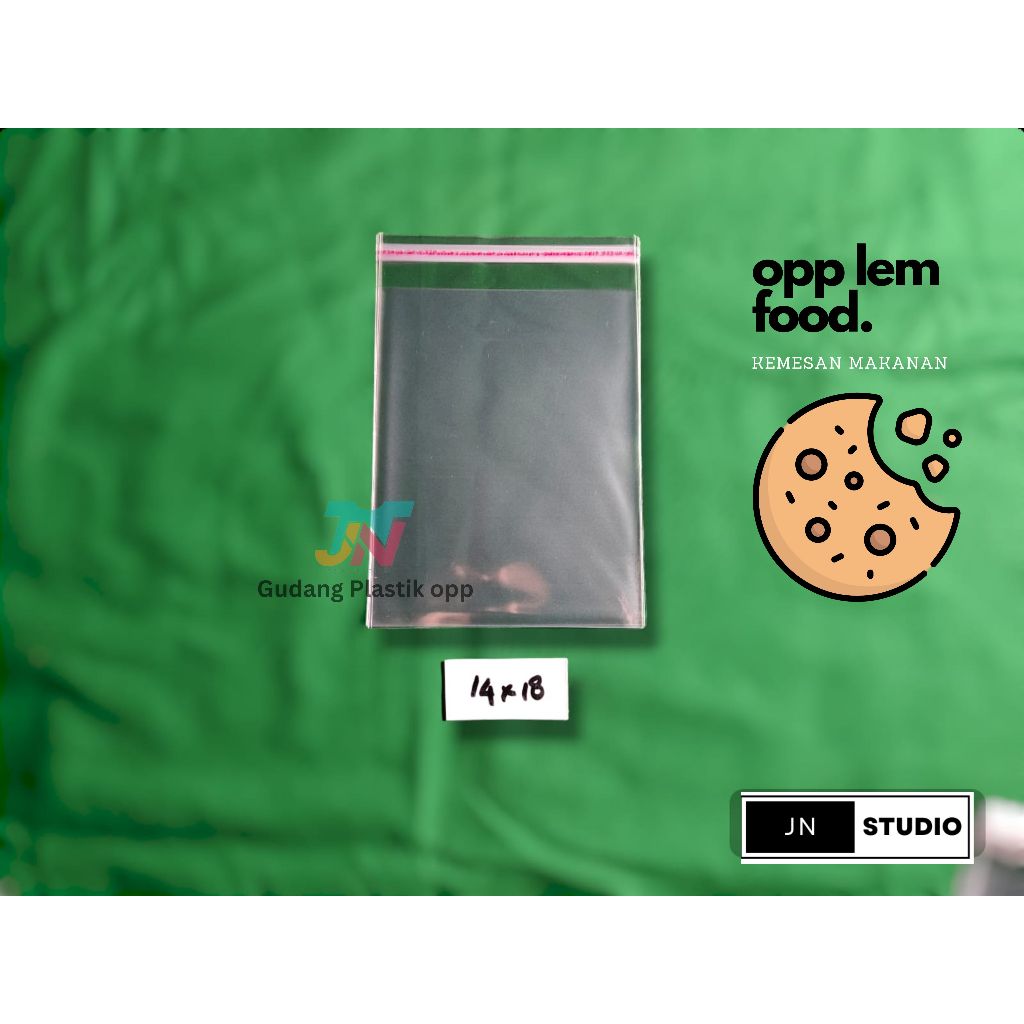 

Plastik opp lem food 14x18 polos