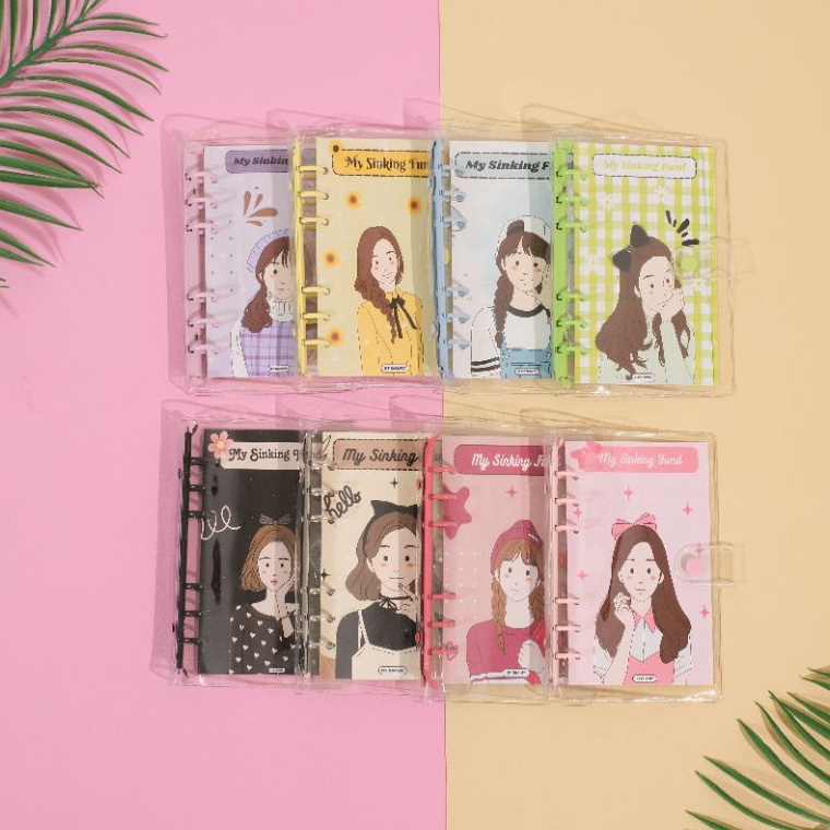 

1 ZIPLOCK PAKET LENGKAP BINDER NABUNG A6 SINKING FUND SAVING CHALLENGE ART T2A7