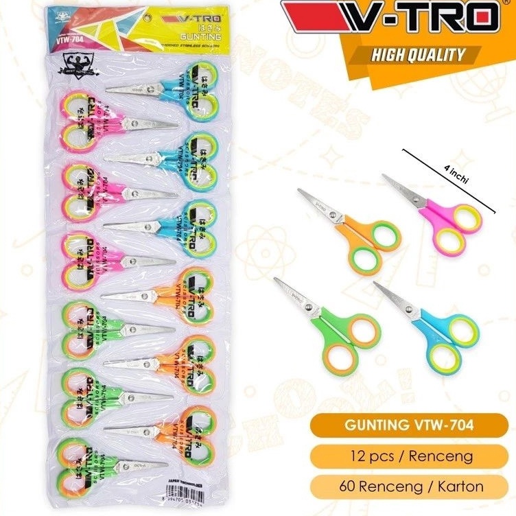 

gunting 1 renteng 12 pcs ukuran kecil ART Z7V6