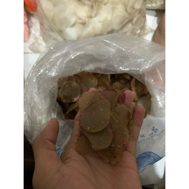 

250gram kerupuk mentah bibir onta terbaik