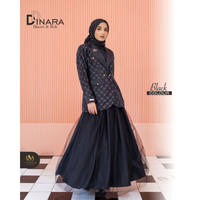 Dinara Blazer & Rok by Isa Hijab