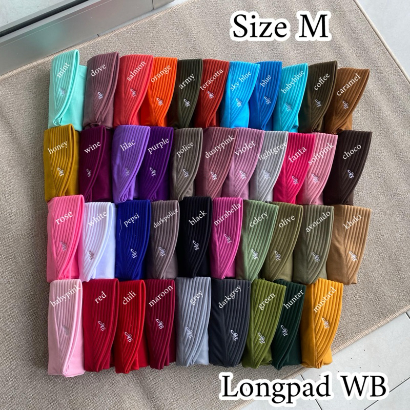 BISMILLAH OFFICIAL | HIJAB SLEM ANTEM LONGPED | WALIBAROKAH | Size M