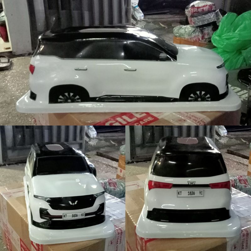 (Wuling almaz) Kotak Tissue Minimalis Bentuk Mobil/Tempat Tisu Aesthetic Style