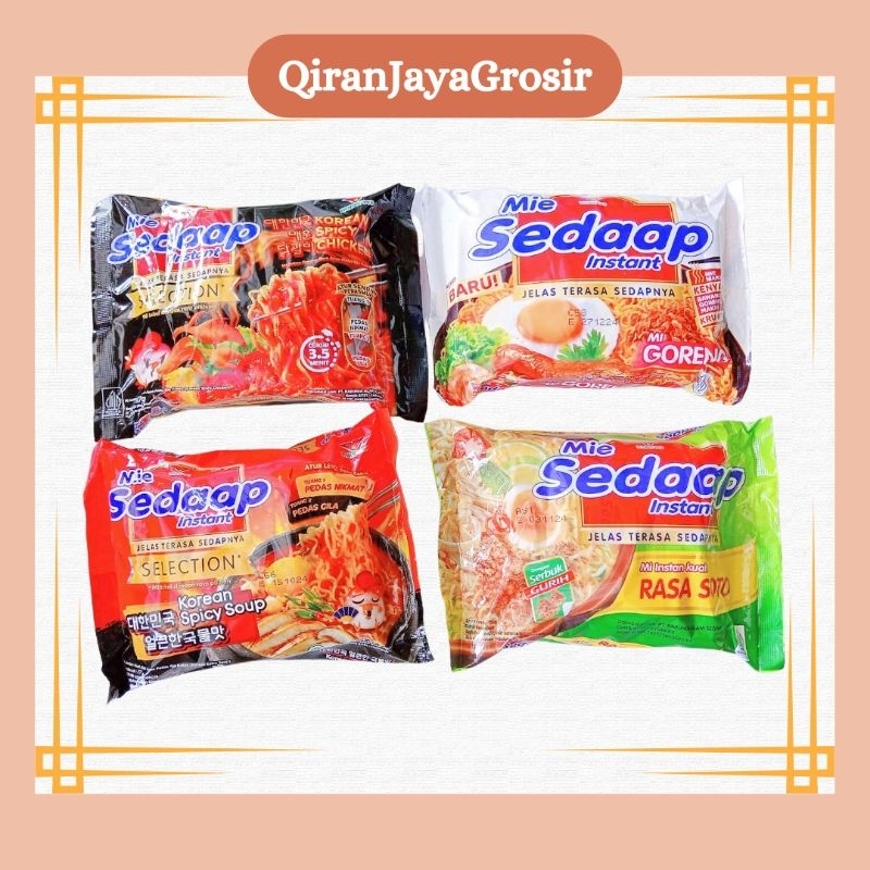 

MIE SEDAAP |SEDAAP GORENG |KUAH |SELECTION