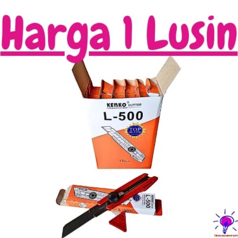 

CUTTER KENKO BESAR L5 HARGA 1 LUSIN ART E8G3