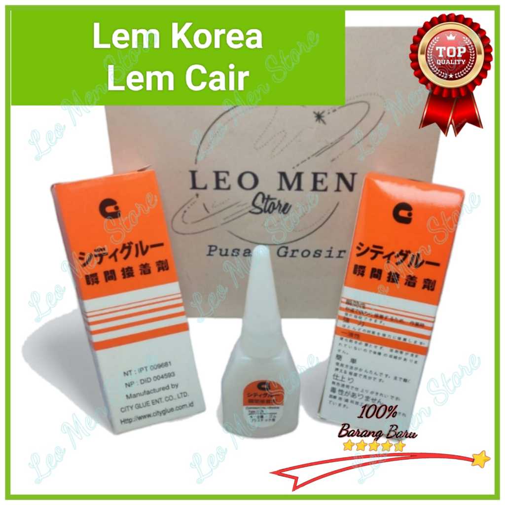 

Lem Korea~Lem Besi~Lem Serbaguna~Cair~Bening~SATUAN