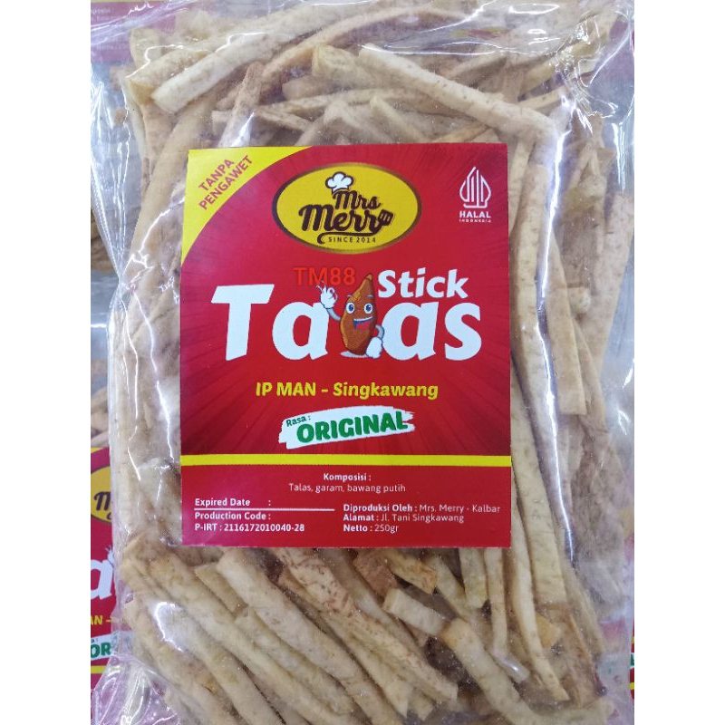 

STICK TALAS IP MAN KHAS SINGKAWANG RASA ORIGINAL 250 GRAM