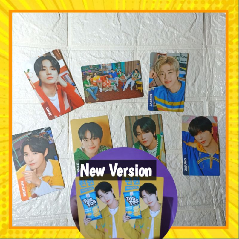 (READY SIAP KIRIM) TOS TOS NCT DREAM - LEMONILO PHOTOCARD NCT DREAM -  NCT DREAM TOS TOS PHOTOCARD S