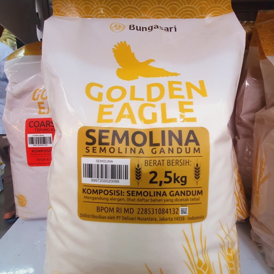 

BUNGASARI SEMOLINA GANDUM 2,5 KG
