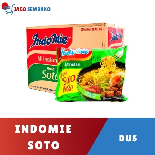 

Indomie Rasa Soto Mie / Mie Instan 70 Gr 1 DUS