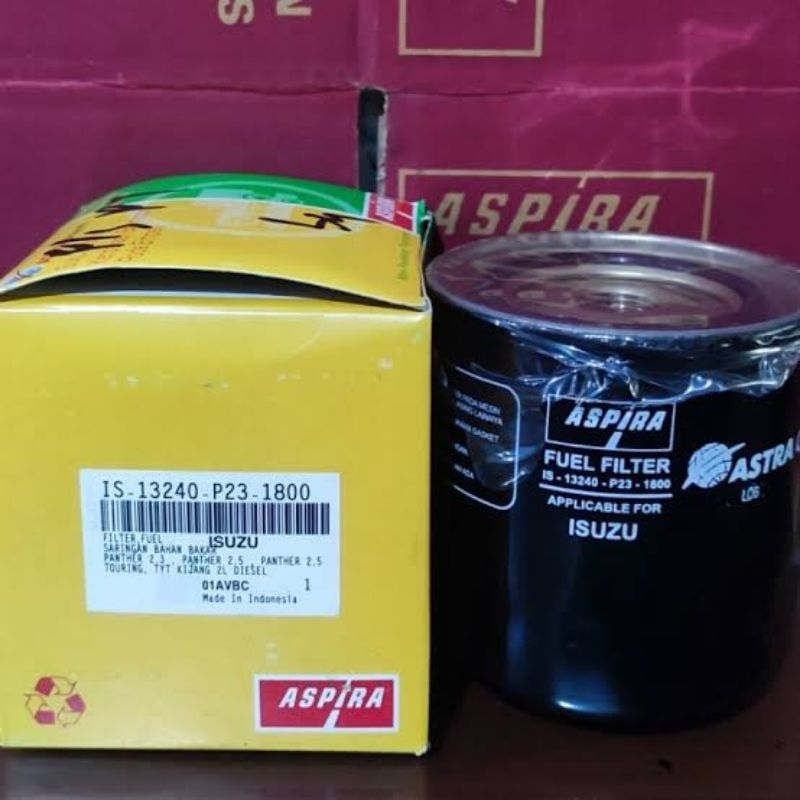 Filter solar Isuzu Panther Kijang Diesel merk Aspira