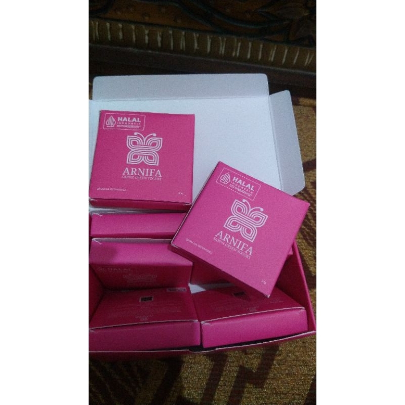 sabun arnifa/nyrtea 1paket murah. ORI 1000%