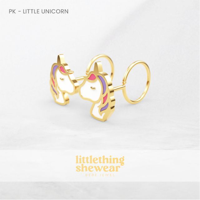 Anting Toge Unicorn by Littlethingshewear 0.66 Gram