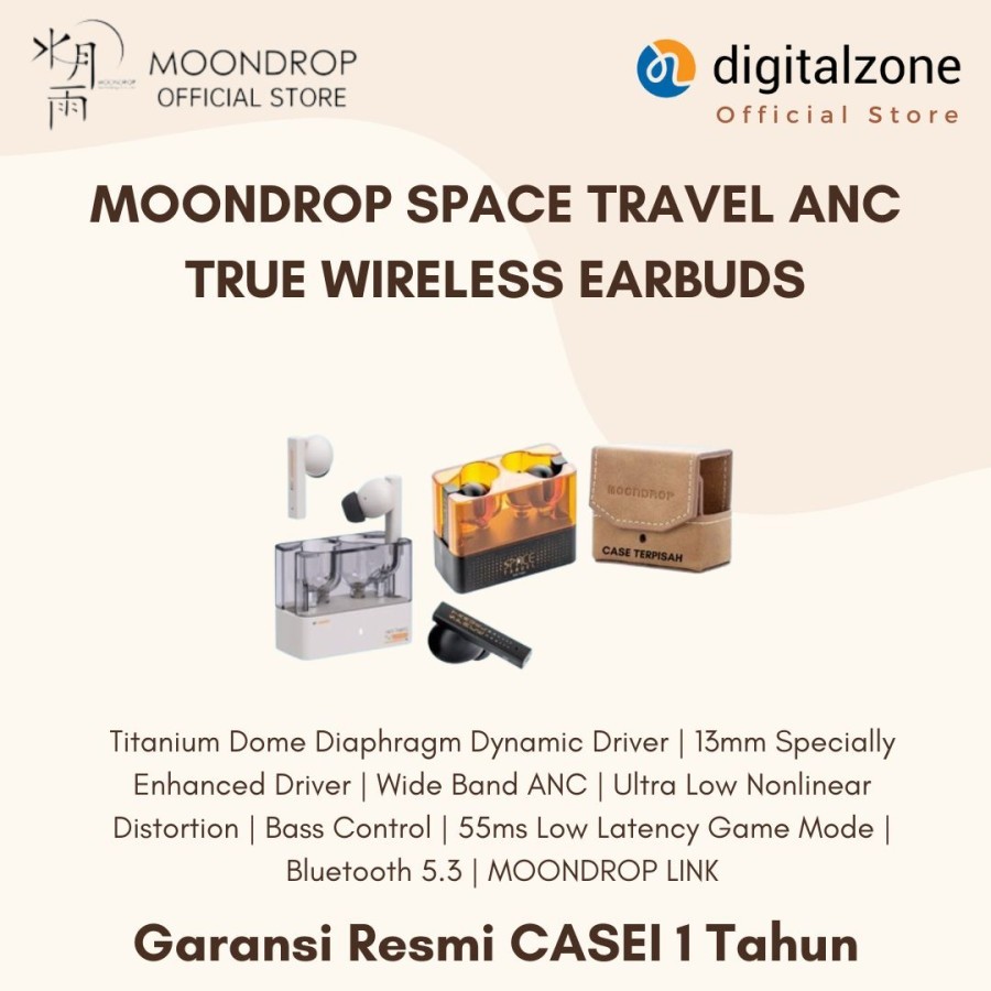 MoonDrop Space Travel ANC True - Wireless Earbuds