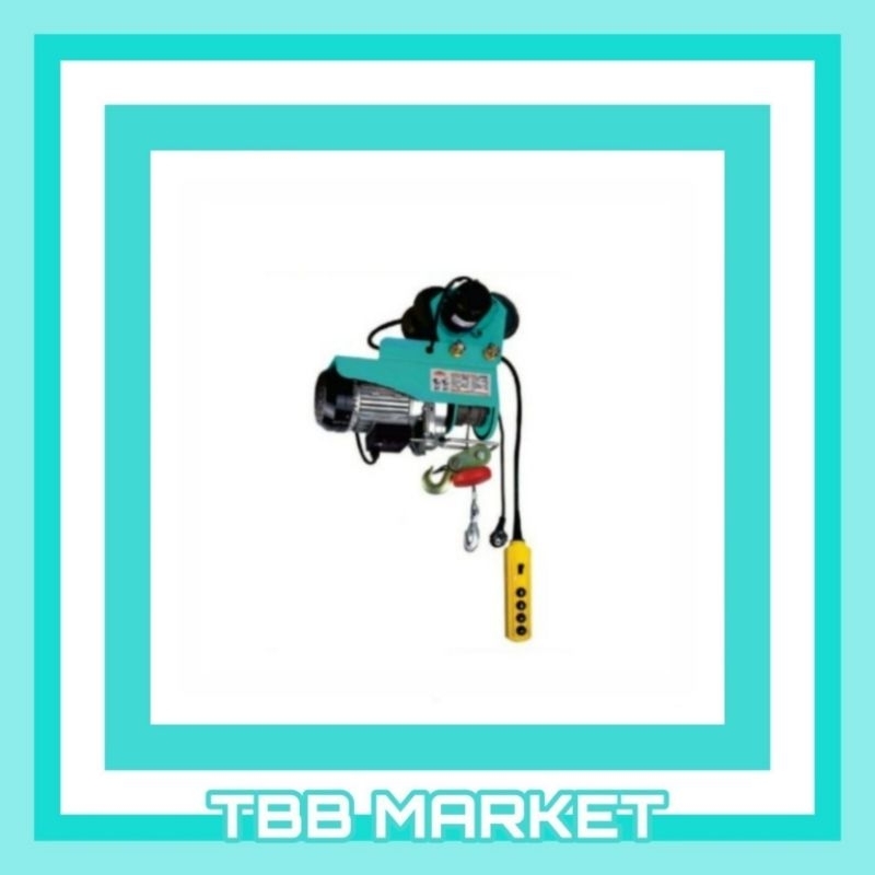 Katrol Elektrik 500 KG - Electric Hoist WIPRO PA 500 KILO Listrik Panjang Rantai 12 Meter