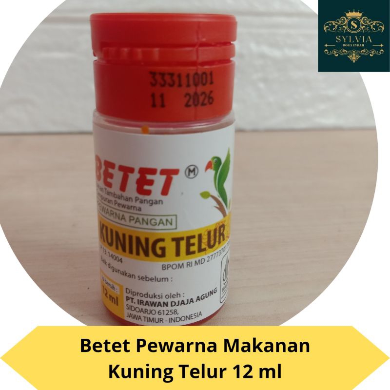 

Betet Pewarna Cair Makanan dan Minuman 12 ml